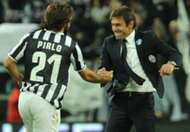 Antonio Conte Andrea Pirlo Juventus Serie A
