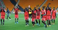 Zanaco players thank their fans