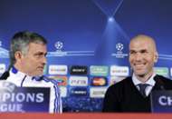 ZINEDINE ZIDANE JOSE MOURINHO 02212011