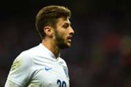 England midfielder Adam Lallana