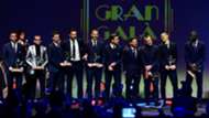 Once ideal Calcio Italiano Ceremonio de premiacion 27112017