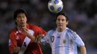 Lionel Messi Argentina v Perú Eliminatorias sudamericanas