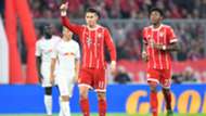 James Rodriguez Bayern Munich v Lanus Bundesliga 28102017