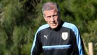 Oscar Tabarez Uruguay training session 07102017