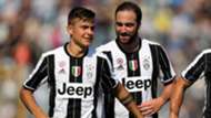 Paulo Dybala and Gonzalo Higuain Juventus Serie A 10022016