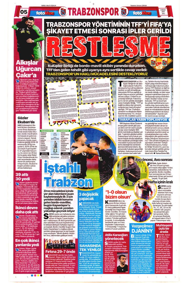 fotomaç 5 6nisan2021