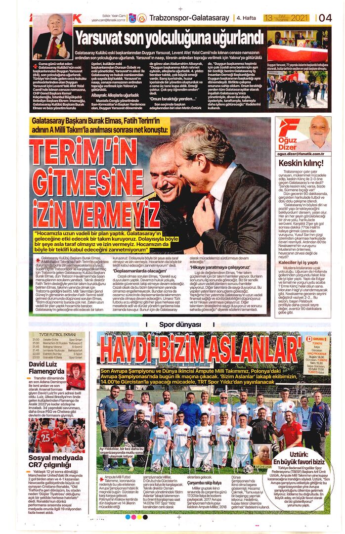 Fanatik 13Eylul2021