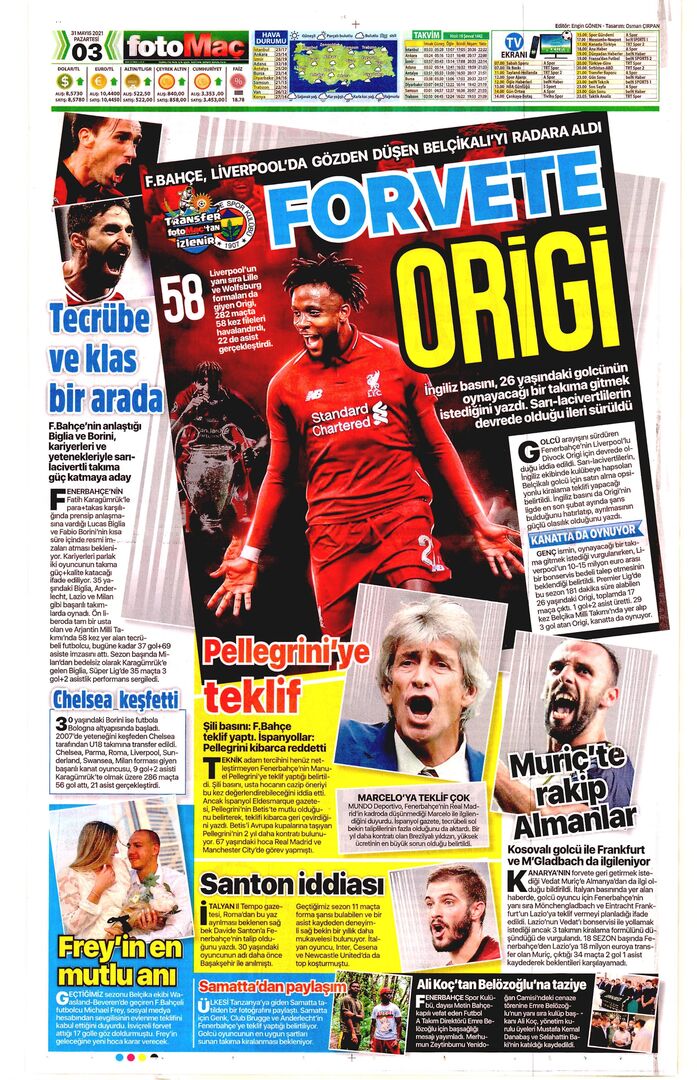 Fotomac 31Mayıs2021