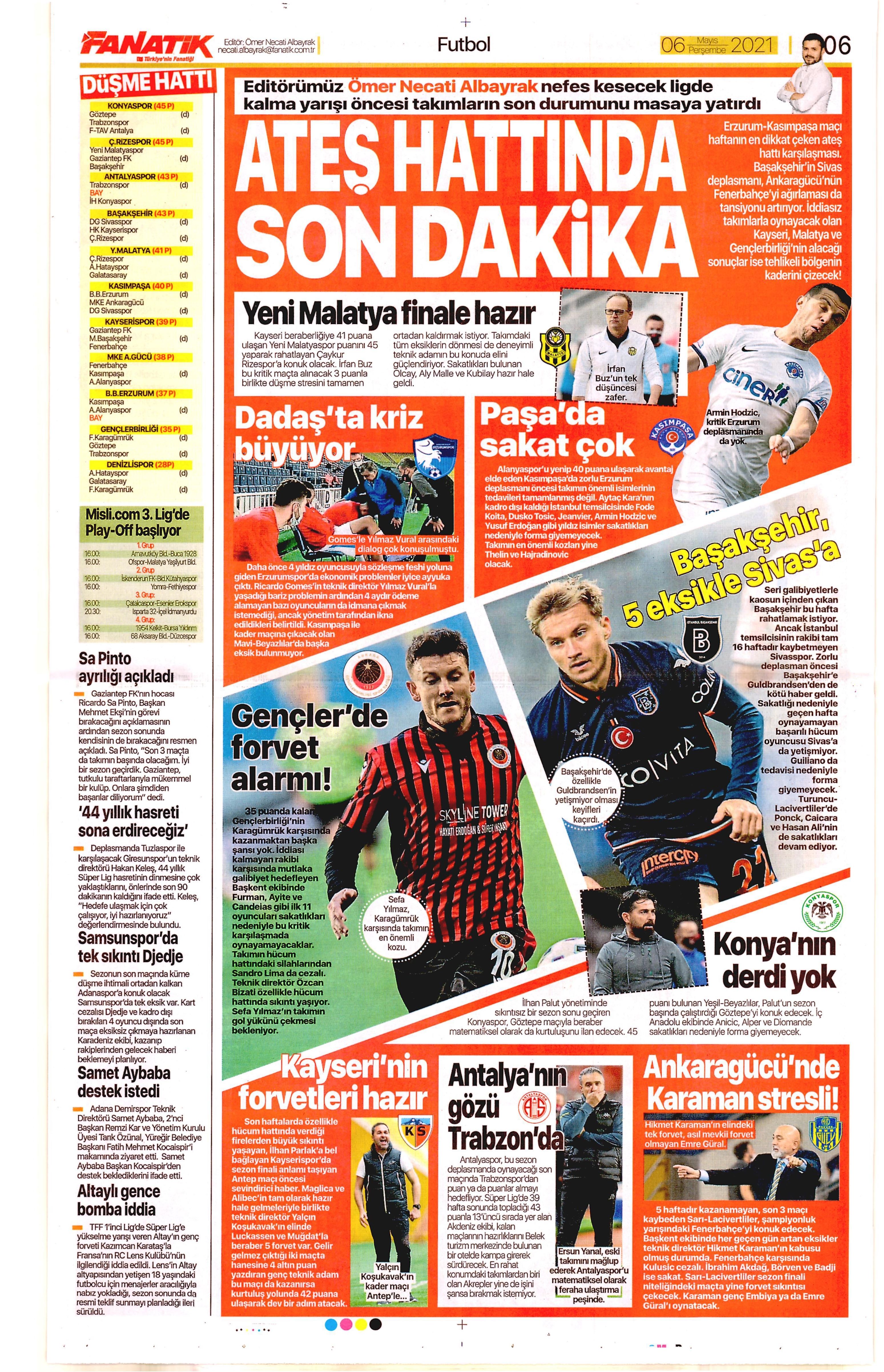 fanatik 6 6mayıs2021