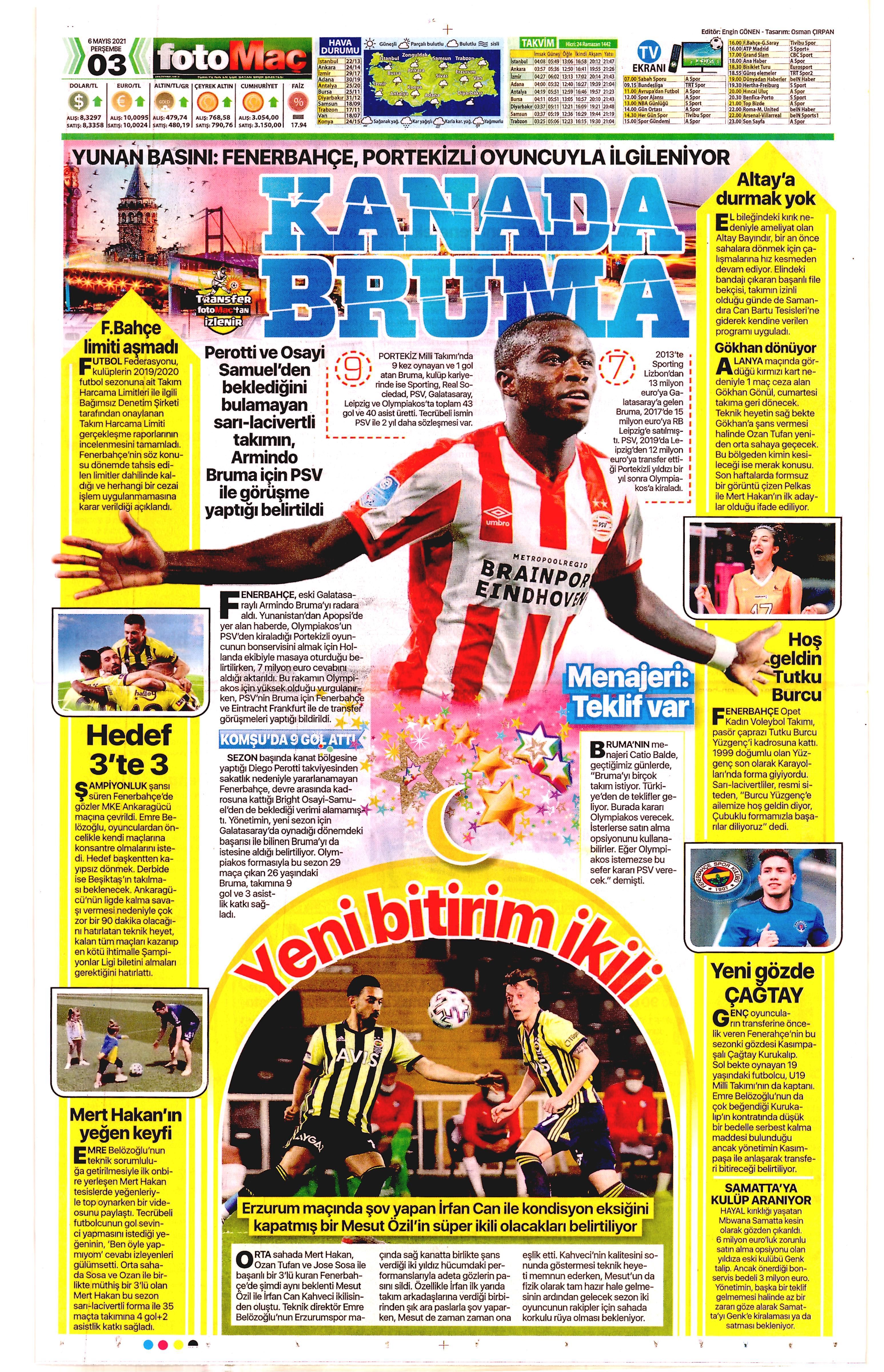 fotomaç 3 6mayıs2021