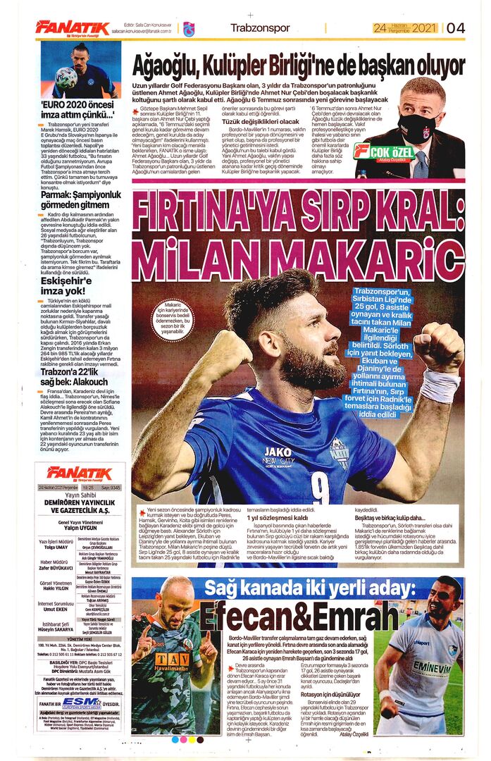 Fanatik 24Haziran2021