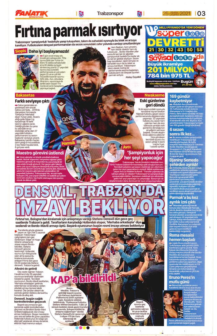 fanatik 3 25ağustos2021