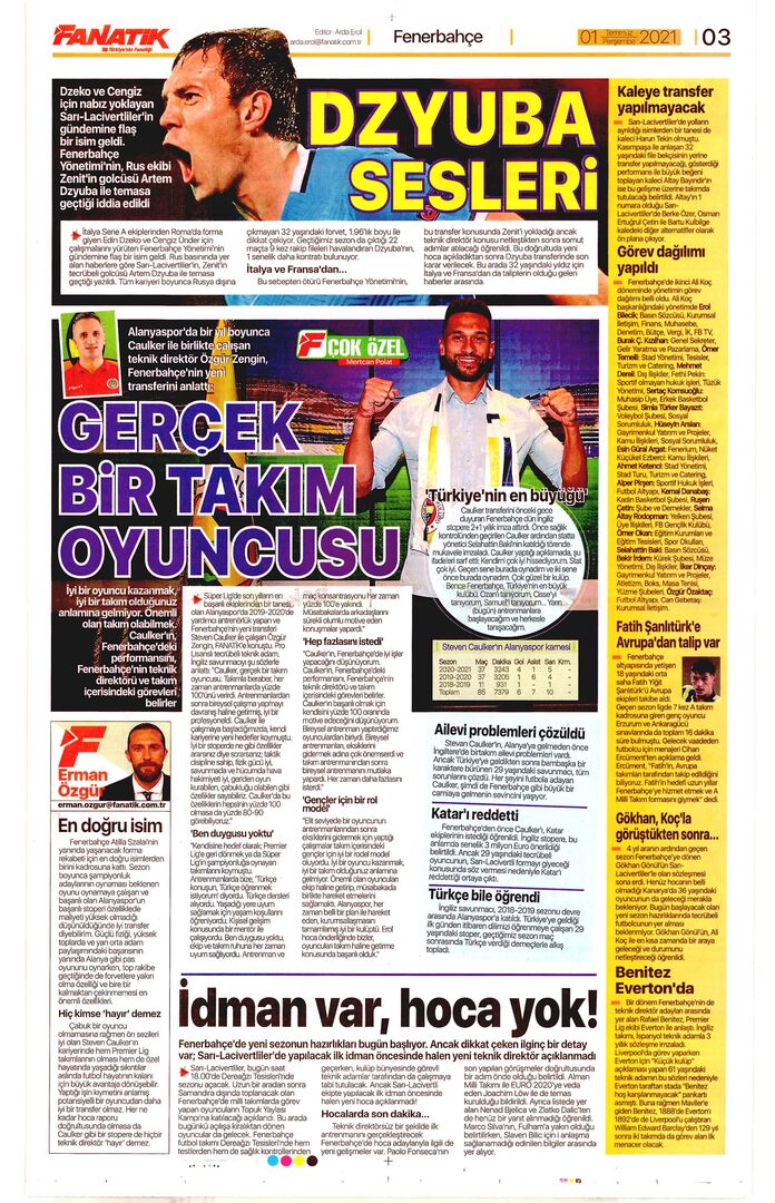 Fanatik 1Temmuz2021