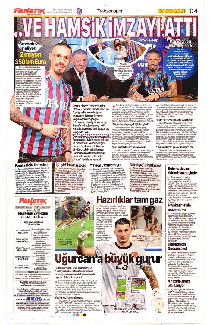 Fanatik 30Haziran2021