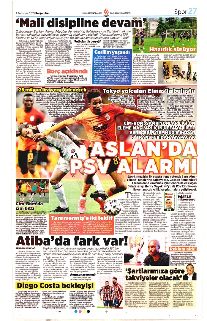 Milliyet 1Temmuz2021