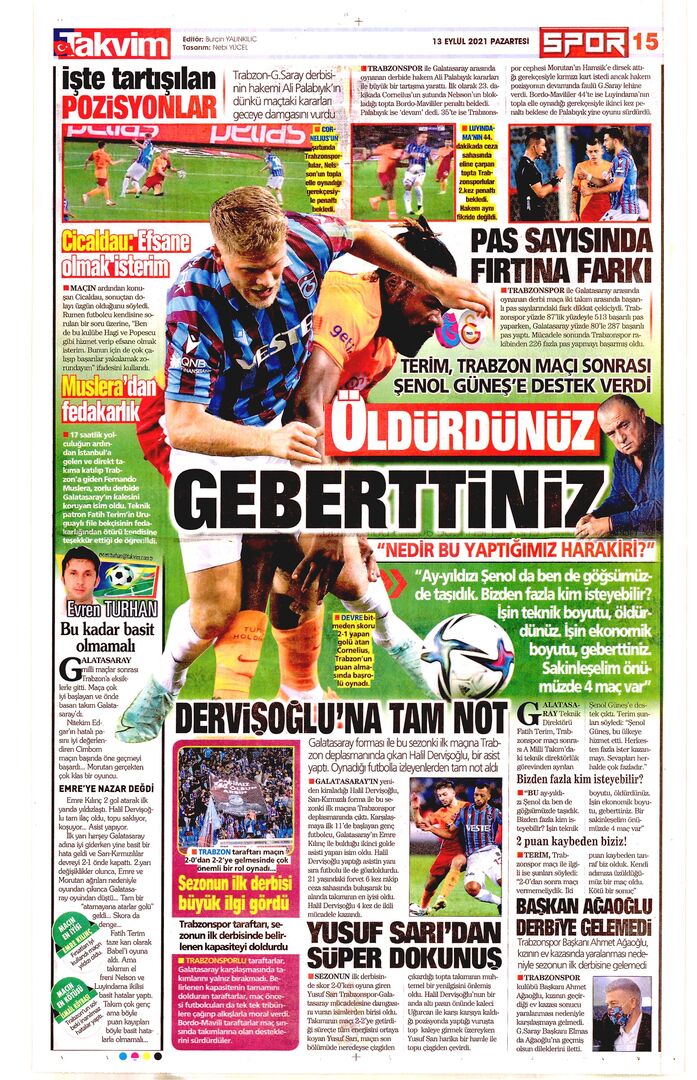 Takvim 13Eylul2021