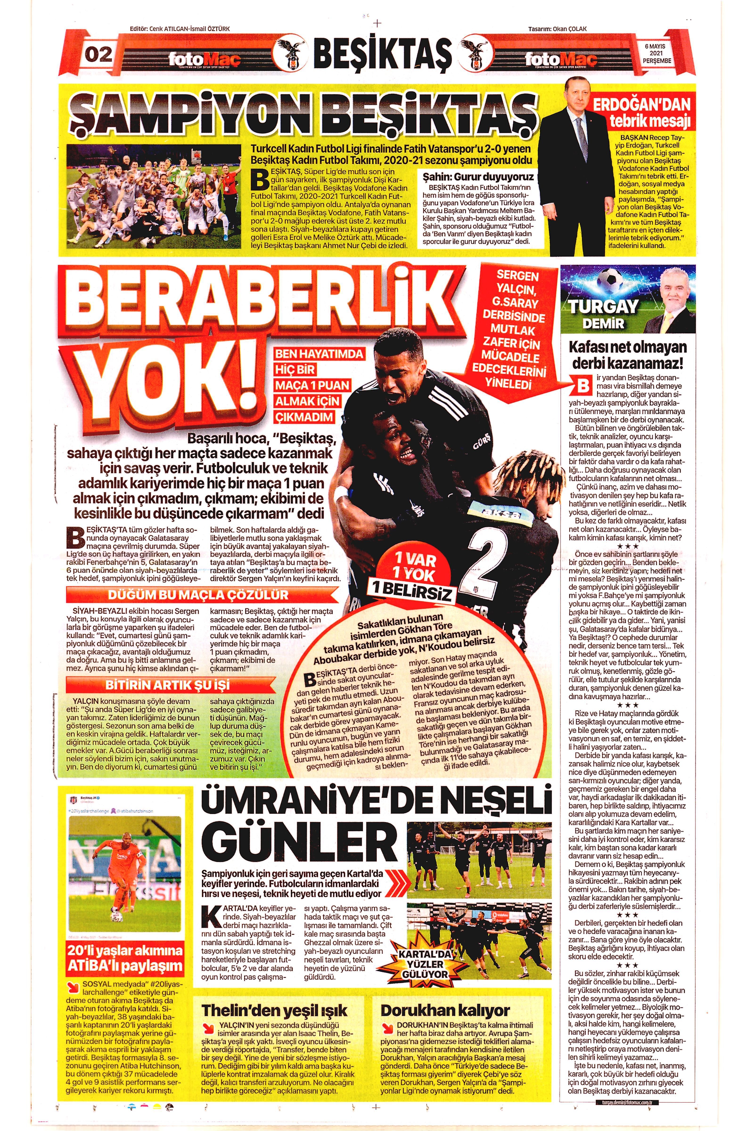 fotomaç 2 6mayıs2021