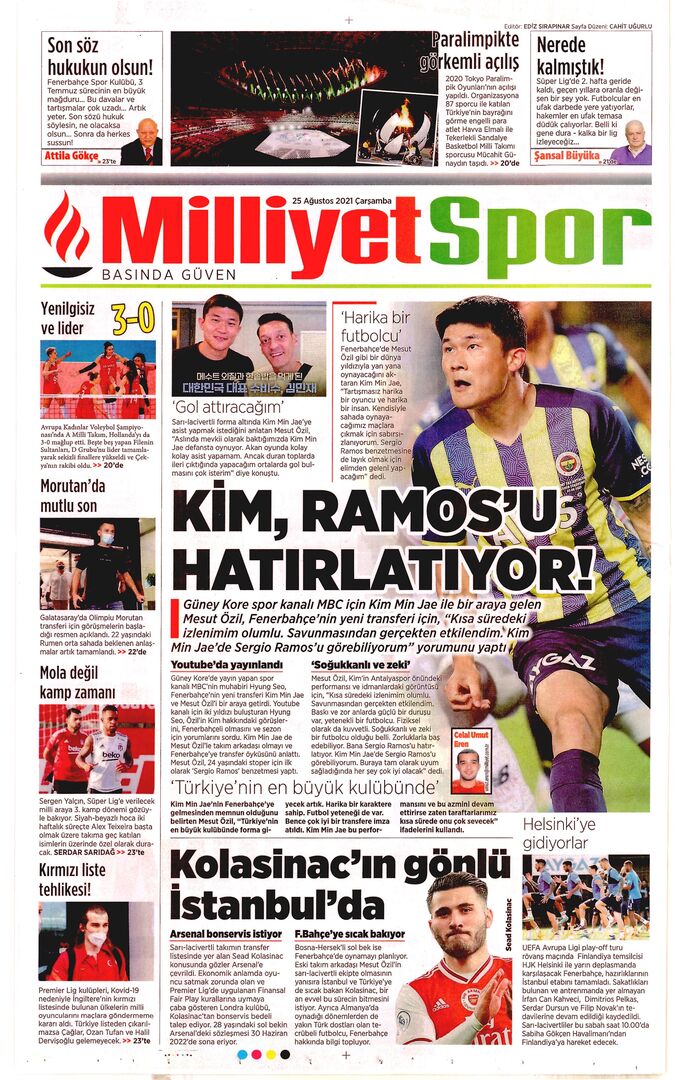 milliyet 24 25ağustos2021