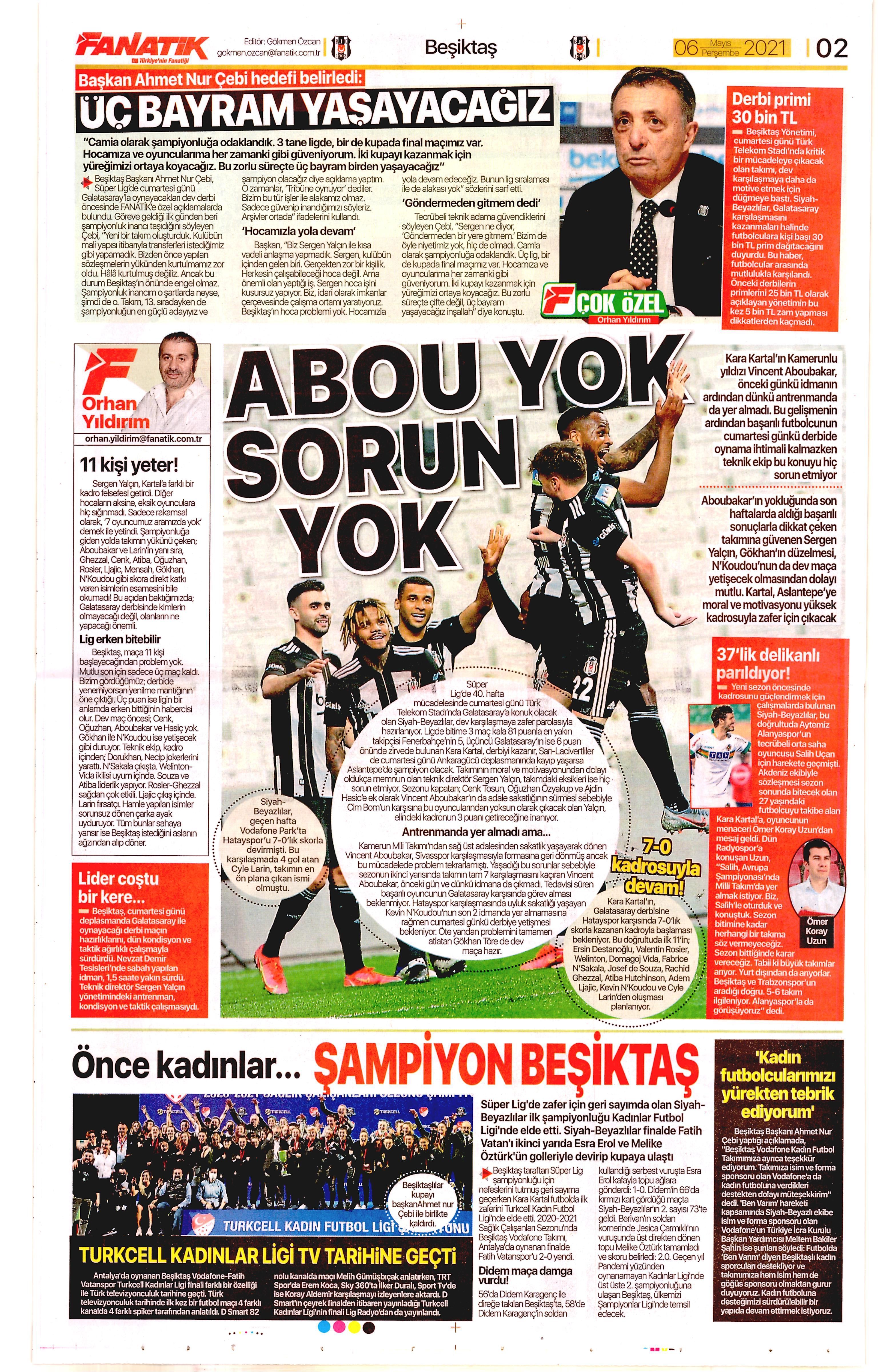 fanatik 2 6mayıs2021