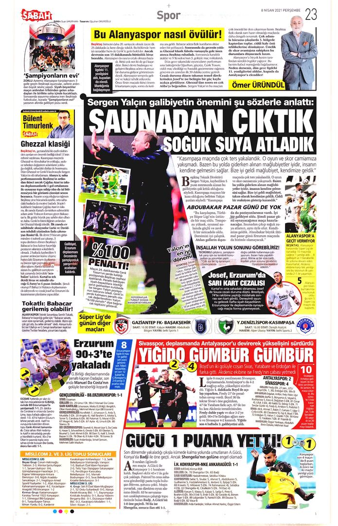 sabah 23 8nisan2021