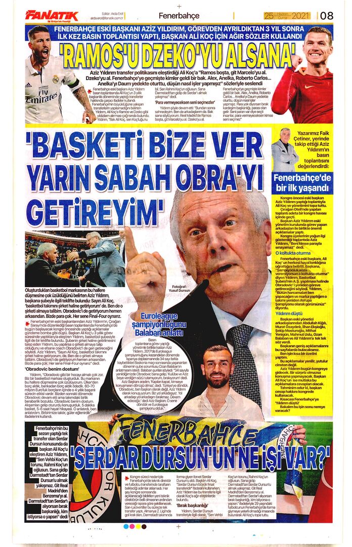 Fanatik 25Haziran2021