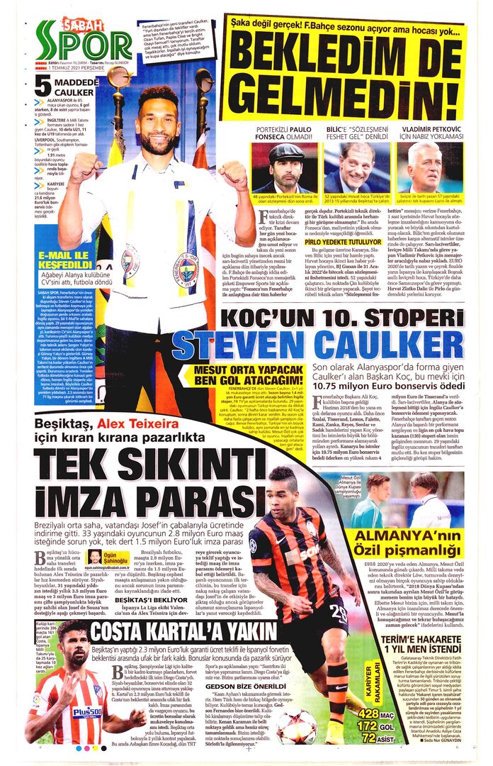 Sabah 1Temmuz2021