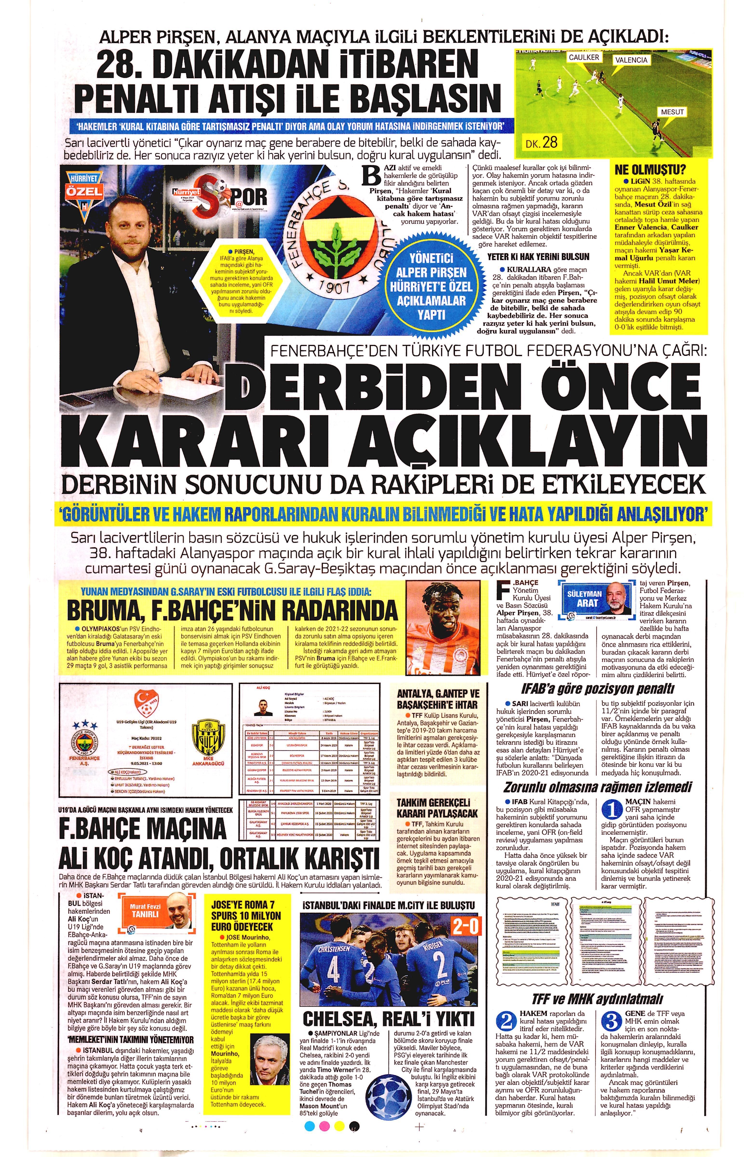 hürriyet 20 6mayıs2021