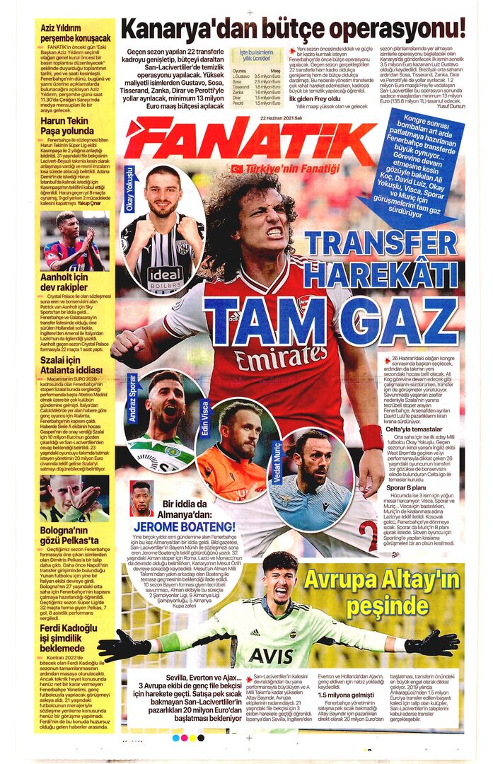 Fanatik 22Haziran2021