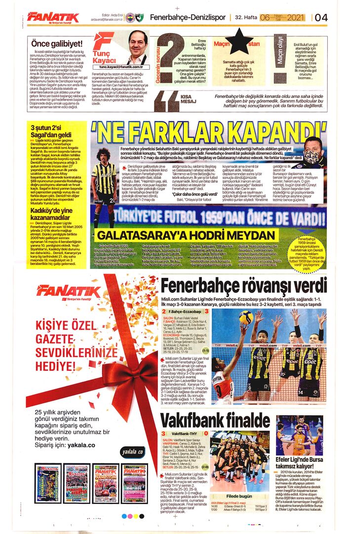 fanatik 4 6nisan2021