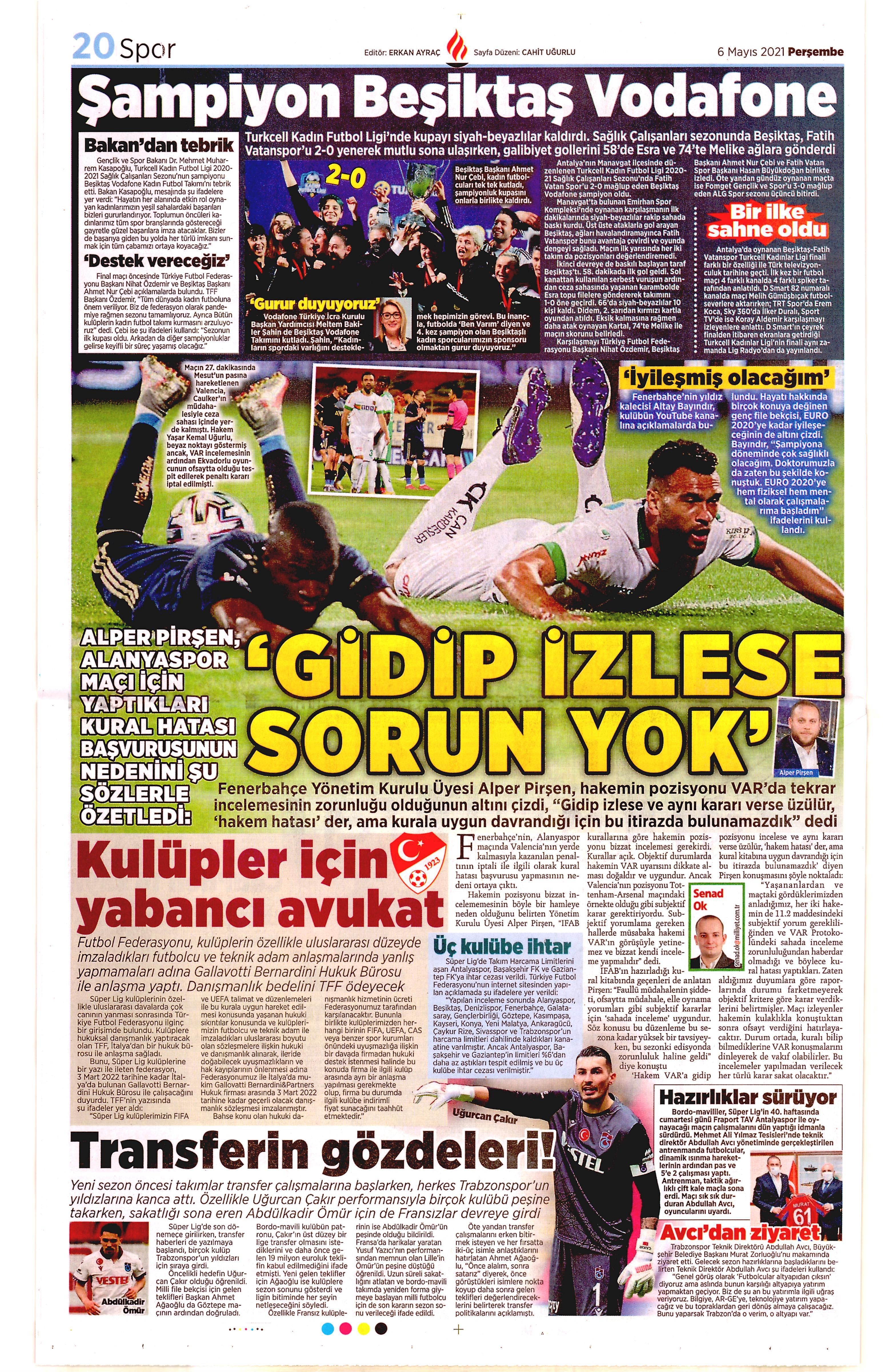 milliyet 20 6mayıs2021