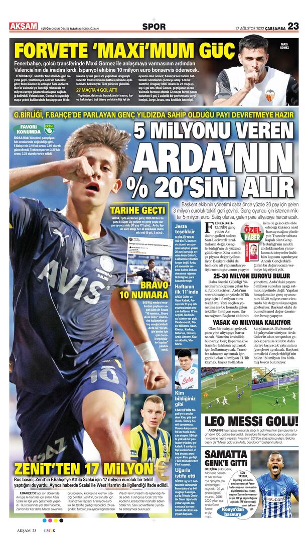 akşam 23 17agustos2022