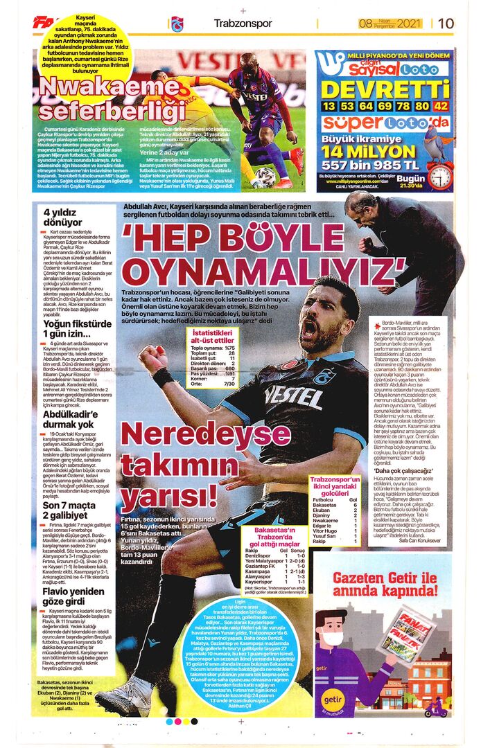 fanatik 10 8nisan2021