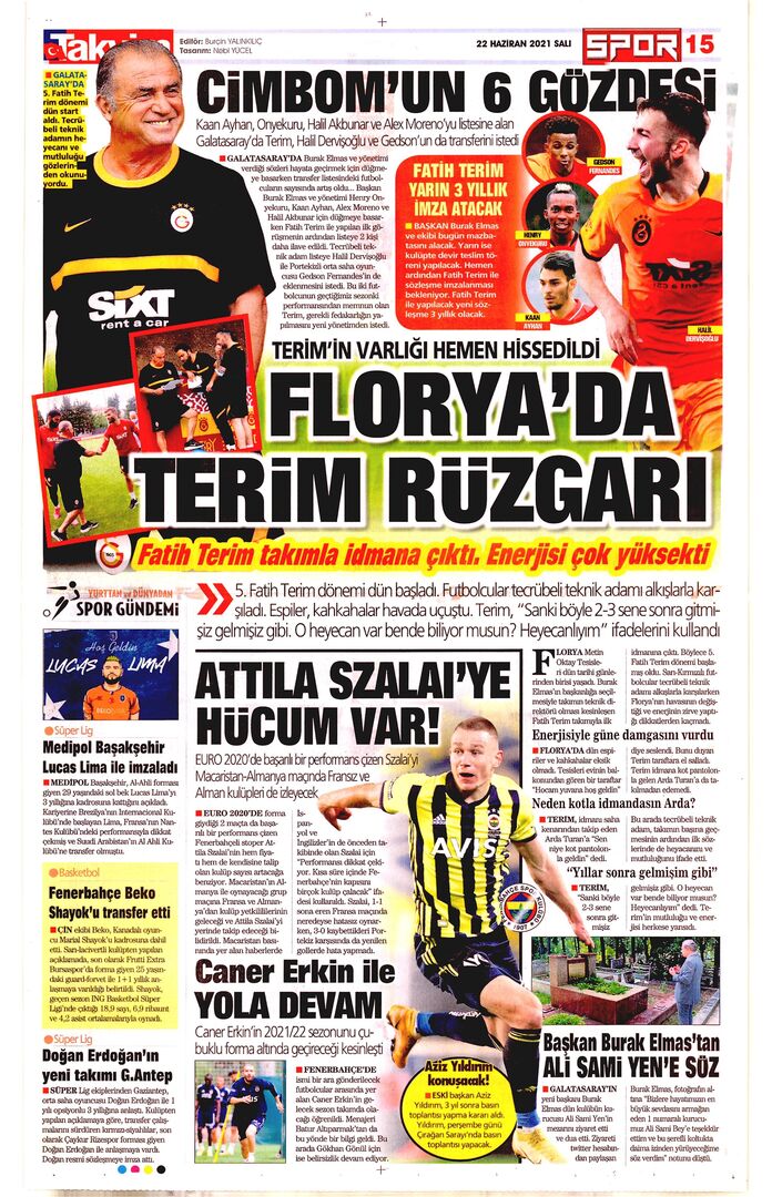 Takvim 22Haziran2021