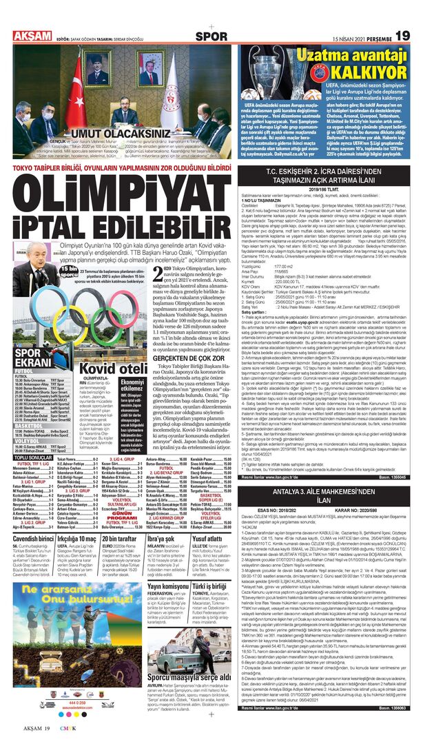 akşam 19