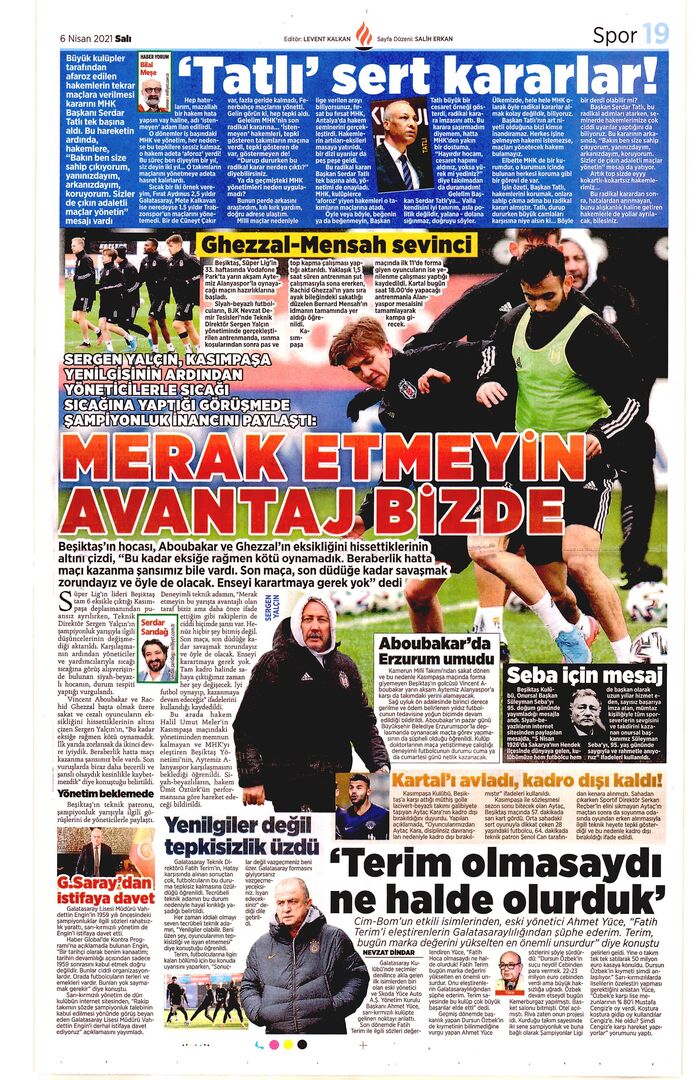 milliyet 19 6nisan2021