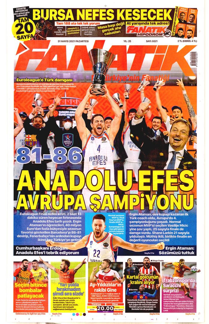 Fanatik 31Mayıs2021