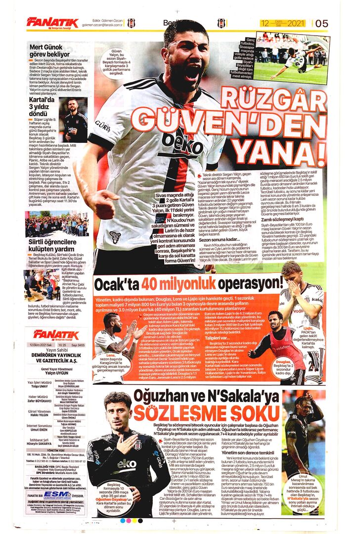Fanatik 12Ekim2021