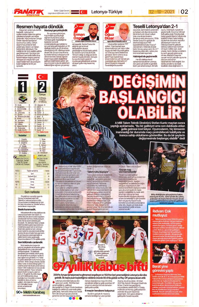 Fanatik 12Ekim2021