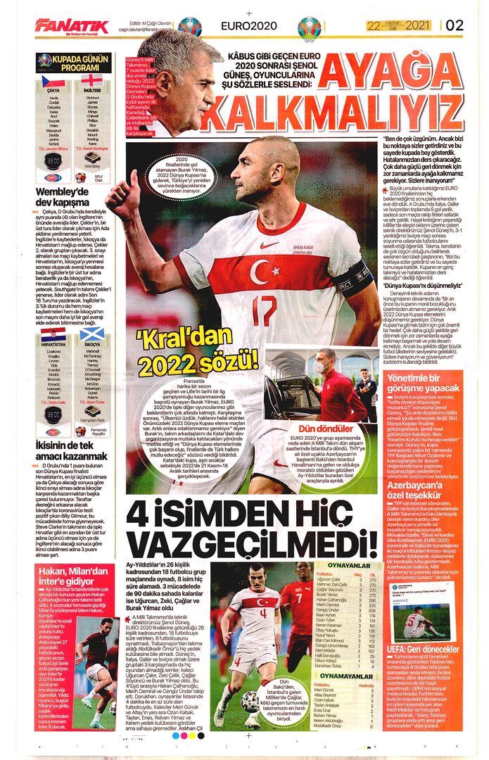 Fanatik 22Haziran2021
