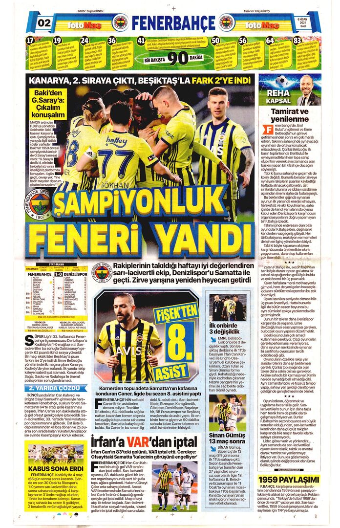 fotomaç 2 6nisan2021