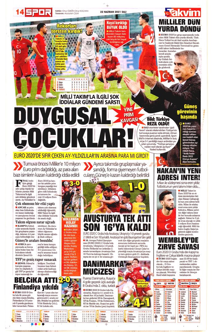 Takvim 22Haziran2021