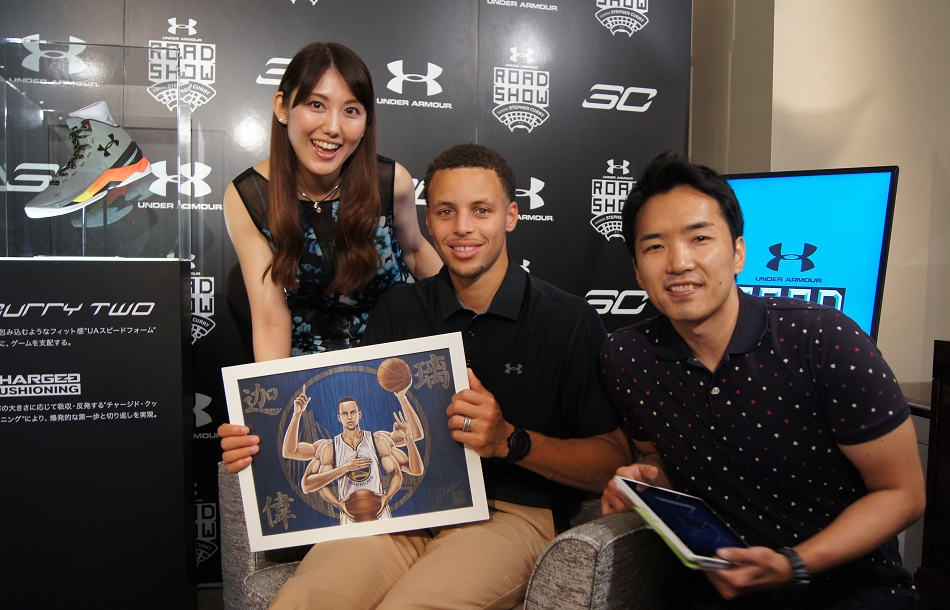 コラム ステファン カリー来日特別編 エリー ニッシーの 阿修羅降臨 まるで阿修羅で賞 Nba日本公式サイト The Official Site Of The Nba