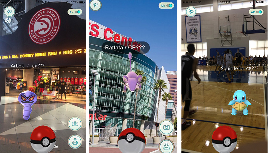 Nbaでも話題のpokemon Go Nba日本公式サイト The Official Site Of The Nba