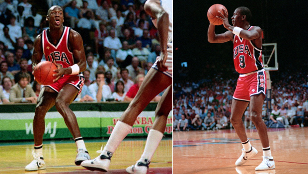 ロサンゼルス五輪決勝でm ジョーダンが履いたコンバースがオークションに出品される Nba日本公式サイト The Official Site Of The Nba