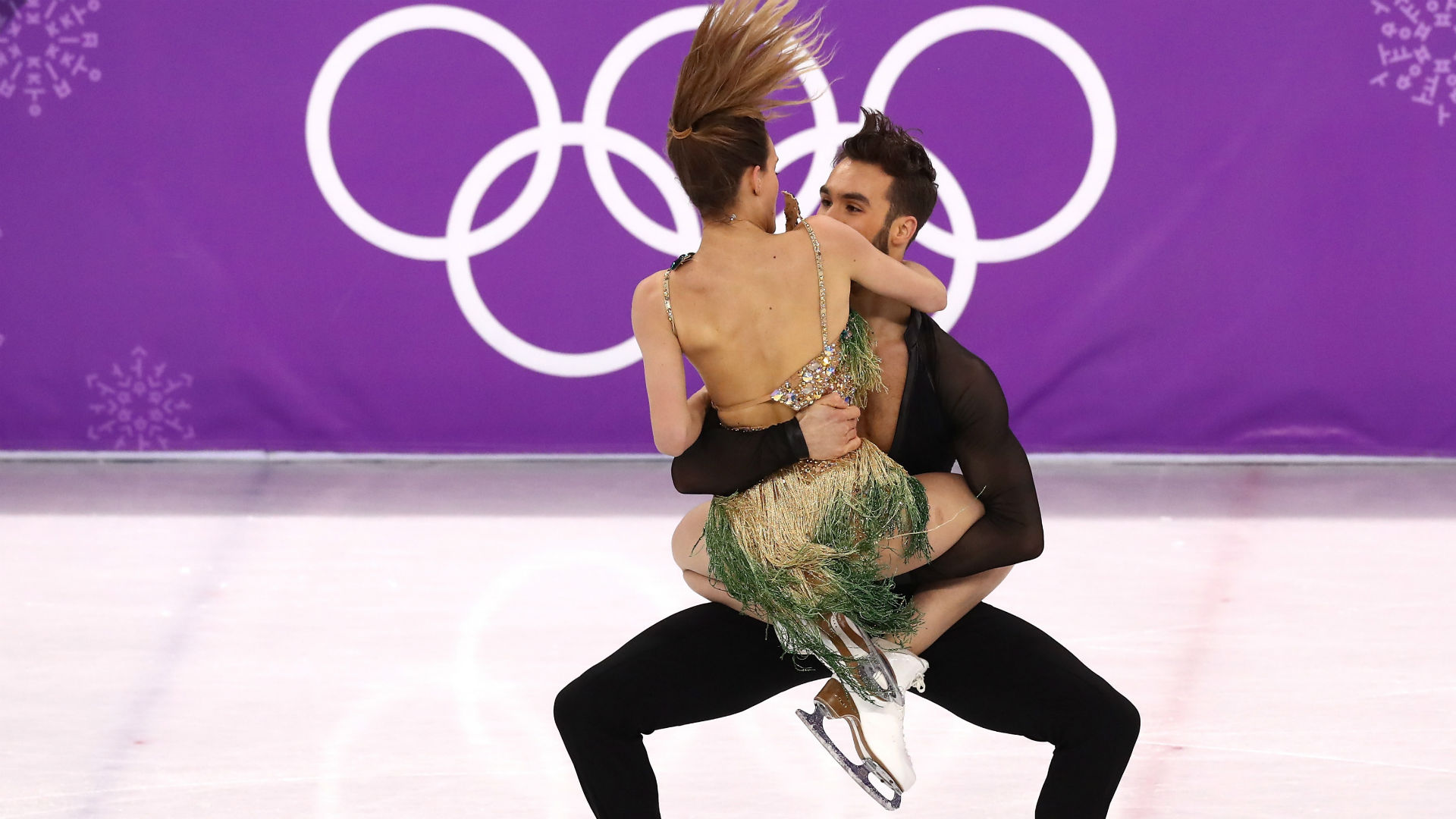 French Figure Skater Suffers Wardrobe Malfunction Sporting News