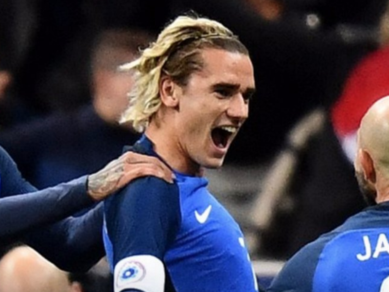 France 2 Wales 0 Griezmann Giroud On Target Goal Com