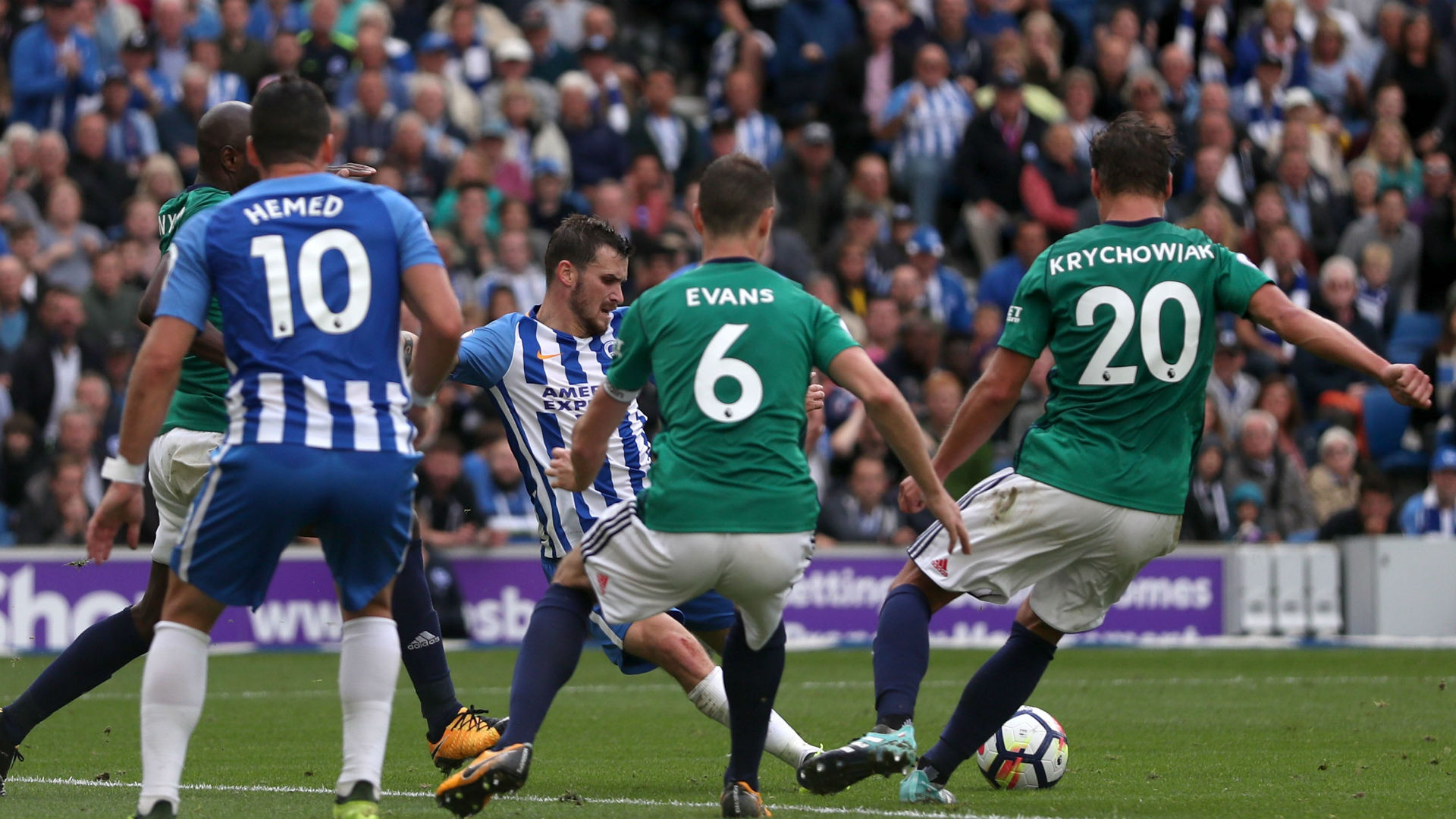 Premier League: Brighton and Hove Albion 3 West Brom 1 | Goal.com