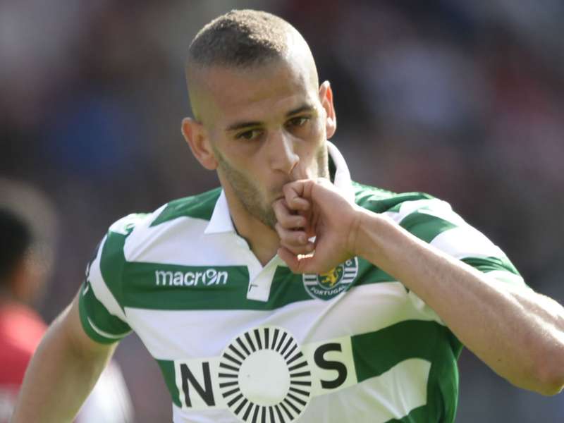 Islam Slimani Cleared To Undergo Leicester Medical Goal Com