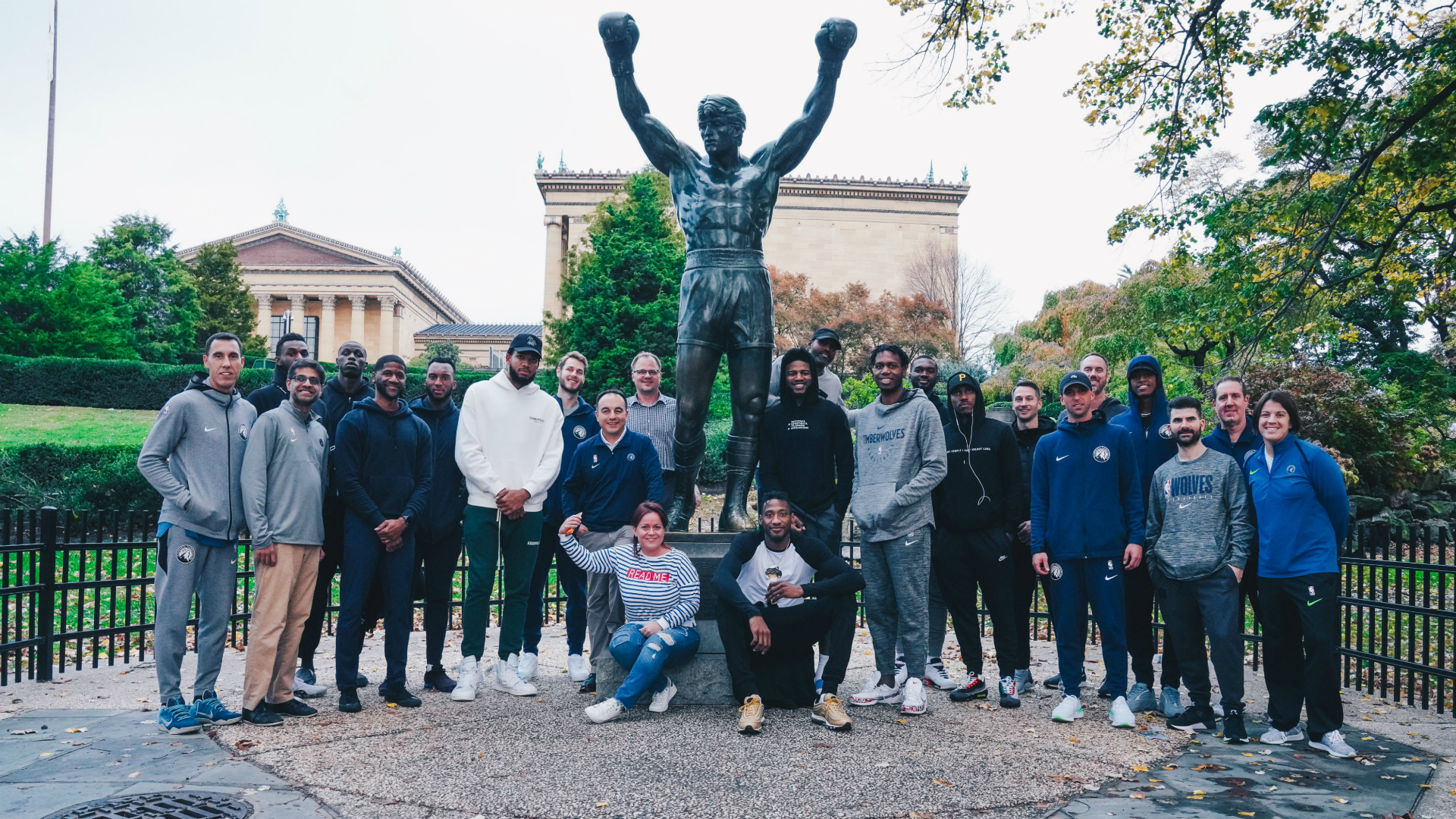 Timberwolves Pay Tribute To Rocky Before 76ers Clash In Philly Sporting News