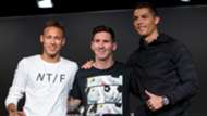 neymar lionel messi cristiano ronaldo - cropped